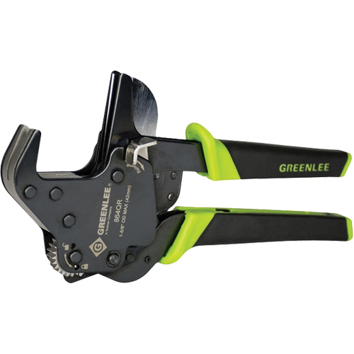 Quick-Release Ratcheting PVC Cutter, 1-5/8" Capacity Ontario Safety Products