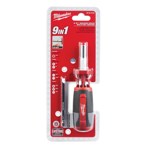 Tournevis &agrave; embouts multiples 9 en 1, 9" lo, Prise Coussin&eacute;e Ontario Safety Products