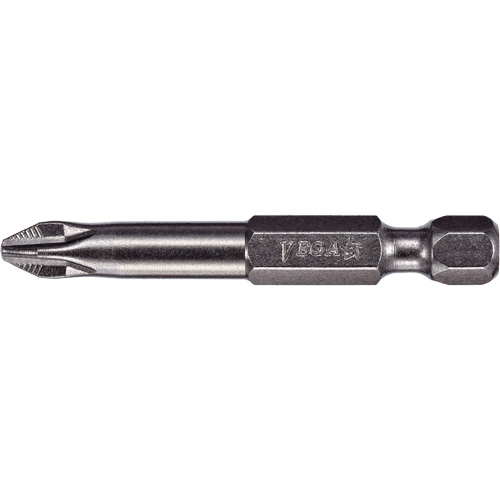 Embout pour outil &eacute;lectrique ACR, Phillips, Embout #3, Prise 1/4", Longueur 2" Ontario Safety Products