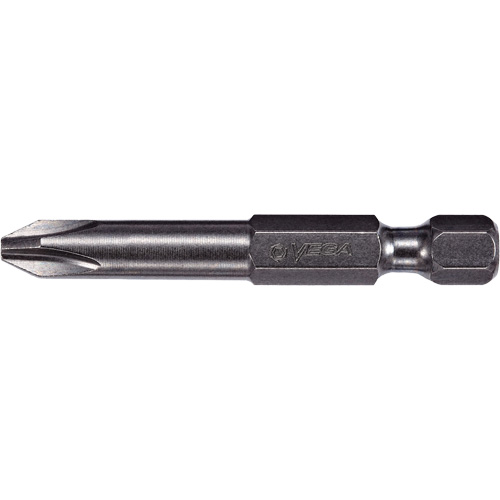 Embout pour outil &eacute;lectrique, Phillips, Embout #2, Prise 1/4", Longueur 2-3/4" Ontario Safety Products