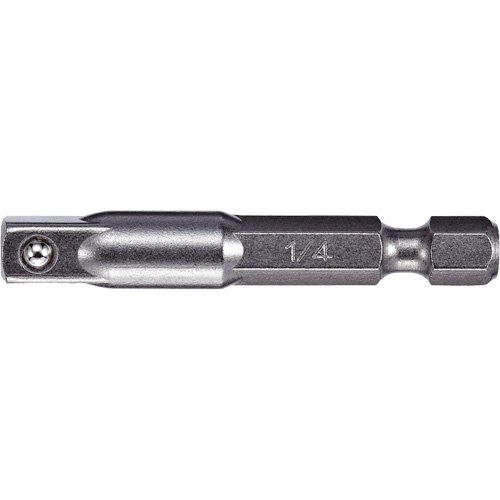 Adapter & Extension, 1/4" Drive Size, 1/4" Male Size, Ball, 2" L Ontario Safety Products