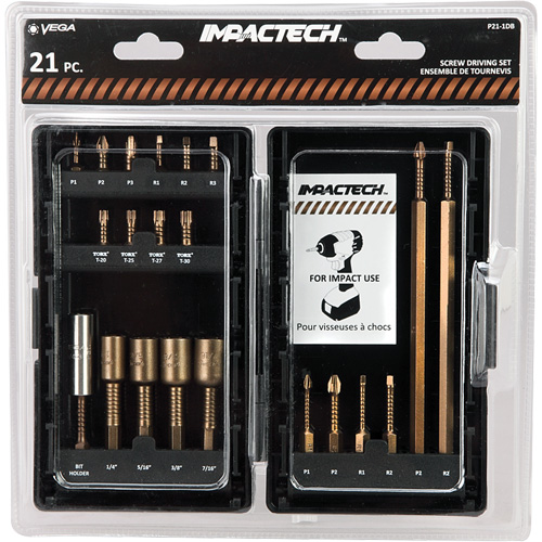 Impactech&reg; Driver Bit Set Ontario Safety Products