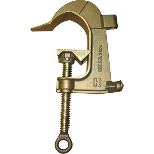 Pince de mise &agrave; la terre &agrave; t&ecirc;te en C en bronze, Capacit&eacute; de 2-7/8" (73 mm) Ontario Safety Products