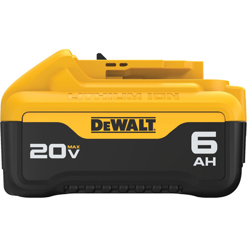 Max XR&reg; Premium Battery Pack, Lithium-Ion, 20 V, 6 Ah Ontario Safety Products