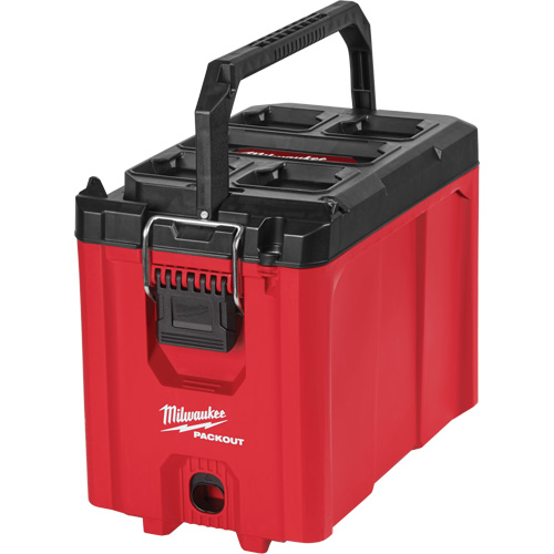 Coffre &agrave; outils compact Packout, 10" x 16-1/5" x 13", Noir/Rouge Ontario Safety Products