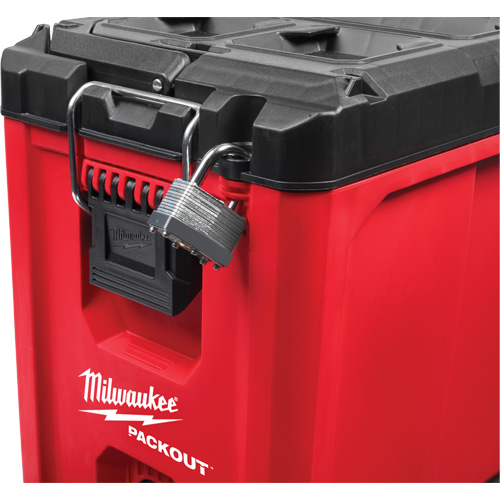 Coffre &agrave; outils compact Packout, 10" x 16-1/5" x 13", Noir/Rouge Ontario Safety Products