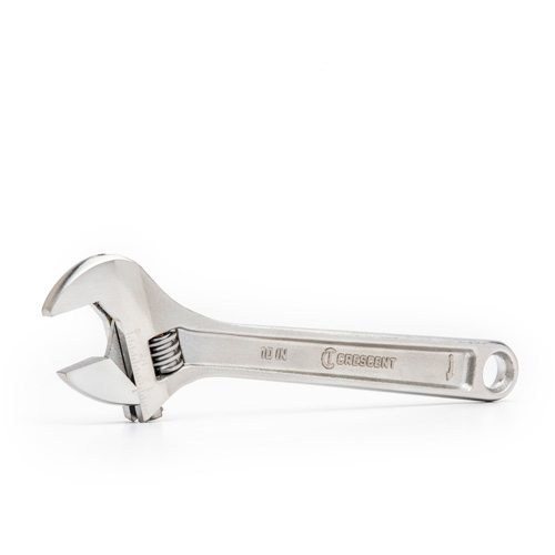Cl&eacute; &agrave; molette — en boîte, 10" lo, la max. 1-5/16"/34 mm, Chrome Ontario Safety Products