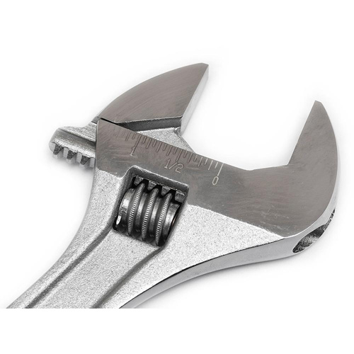 Cl&eacute; &agrave; molette — en boîte, 10" lo, la max. 1-5/16"/34 mm, Chrome Ontario Safety Products