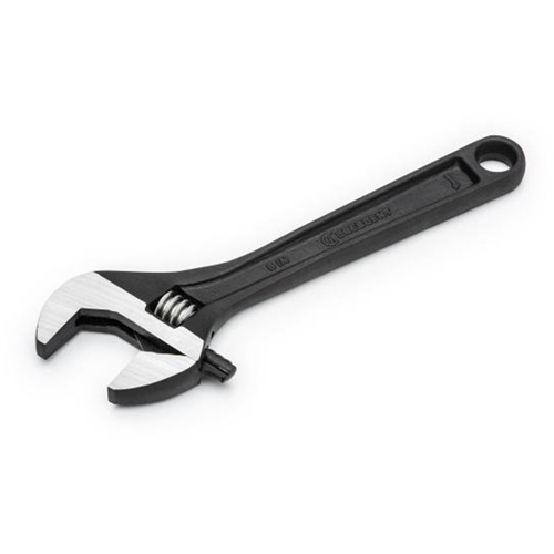 Adjustable Wrench, 6" L, 15/16" Max Width, Black Oxide Ontario Safety Products
