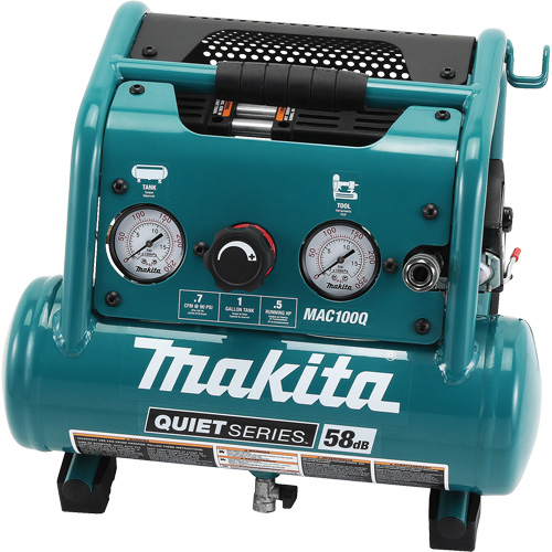 Compresseur d'air s&eacute;rie Quiet, &eacute;lectrique, 1 gal. (1,2 gal. US), 135 PSI, 120/1 V Ontario Safety Products