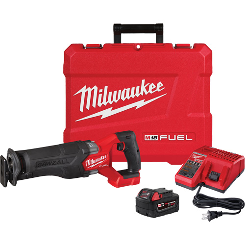 M18 Fuel Sawzall&reg; Reciprocating Saw Kit, 18 V, Lithium-Ion Battery, 3000 SPM Ontario Safety Products