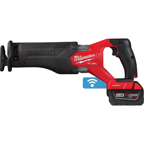 M18 Fuel Sawzall&reg; Reciprocating Saw Kit, 18 V, Lithium-Ion Battery, 3000 SPM Ontario Safety Products
