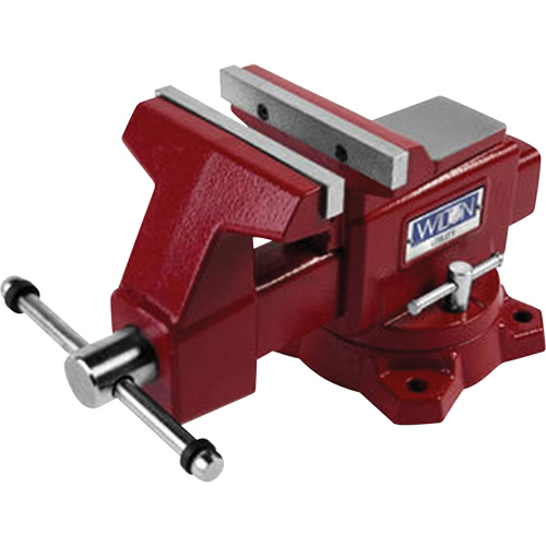 Utility Bench Vise, 5-1/2" Jaw Width, 3-1/4" Throat Depth Ontario Safety Products