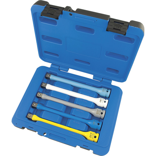 JTLE-5S Torque Limiting Impact Extension Set, 1/2" Drive, 65 ft-lbs./80 ft-lbs./100 ft-lbs./120 ft-lbs./140 ft-lbs. Torque, Multiple Ontario Safety Products