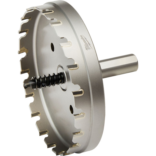 One-Piece Carbide Hole Cutters, 4", 3/16" Depth of Cut Ontario Safety Products