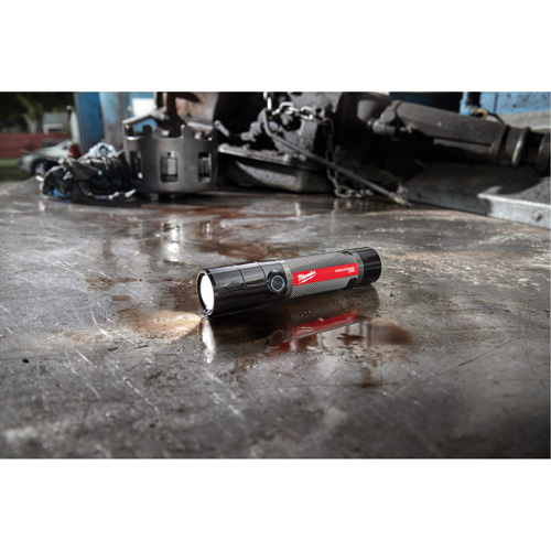 USB Compatible Compact Flashlight, LED, 800 Lumens, Rechargeable Batteries Ontario Safety Products