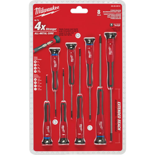 Jeu de tournevis de pr&eacute;cision, 8 mcx Ontario Safety Products