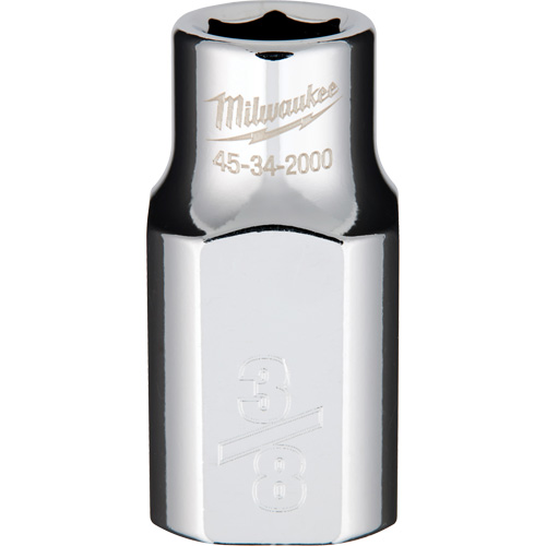 SAE Socket with Four Flat Sides, 3/8", 1/2" Drive, 6 Points Ontario Safety Products