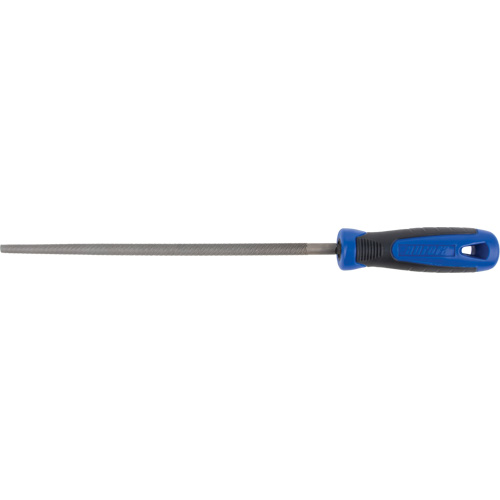 File With Handle, 1/4" Dia. x 6" L, Round, Second Cut Ontario Safety Products