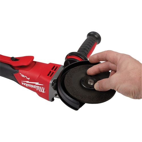 M18 Fuel Flathead Braking Grinder with Lock-On Slide Switch, 18 V, 5" Chuck, Lithium-Ion Ontario Safety Products