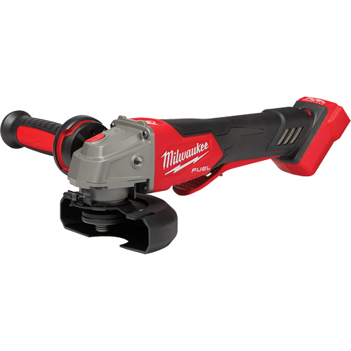 Meuleuse &agrave; frein &agrave; vitesse variable avec interrupteur &agrave; glissi&egrave;re non verrouillable M18 Fuel, 18 V, Mandrin 5"/4-1/2", Lithium-ion Ontario Safety Products