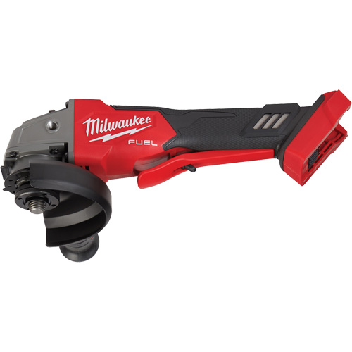 Meuleuse &agrave; frein &agrave; vitesse variable avec interrupteur &agrave; glissi&egrave;re non verrouillable M18 Fuel, 18 V, Mandrin 5"/4-1/2", Lithium-ion Ontario Safety Products