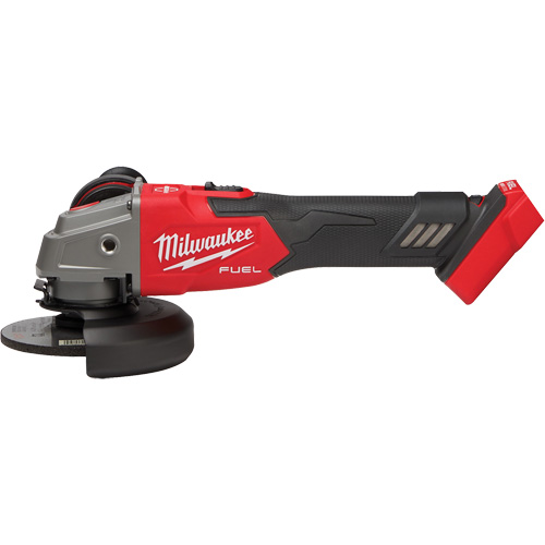 Meuleuse &agrave; frein &agrave; vitesse variable avec interrupteur &agrave; glissi&egrave;re verrouillable M18 Fuel, 18 V, Mandrin 5"/4-1/2", Lithium-ion Ontario Safety Products