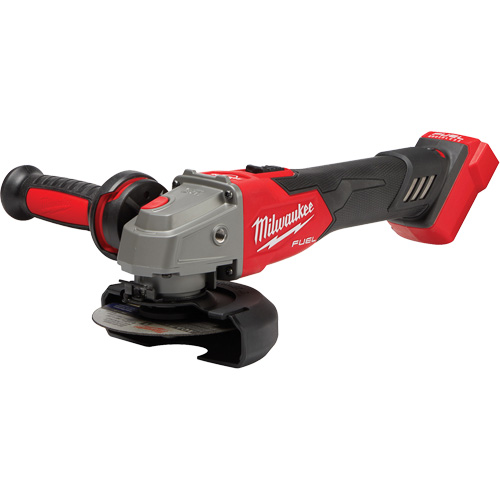 Meuleuse &agrave; frein &agrave; vitesse variable avec interrupteur &agrave; glissi&egrave;re verrouillable M18 Fuel, 18 V, Mandrin 5"/4-1/2", Lithium-ion Ontario Safety Products