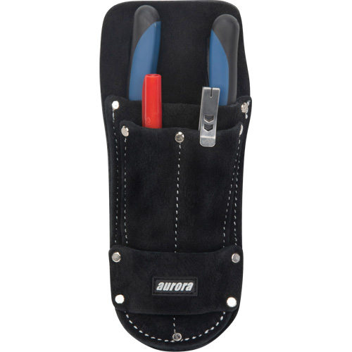 &eacute;tui pour outils, Porte-pinces, Cuir, 3 Poches Ontario Safety Products