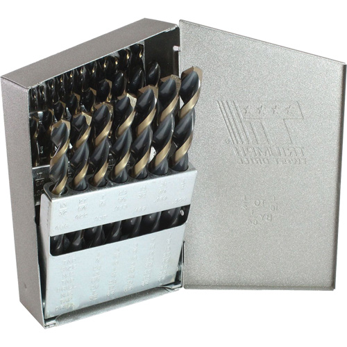 Jeu de forets courts Triumph MRO Plus, 29 morceaux, Acier rapide Ontario Safety Products