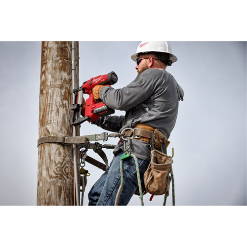 Ensemble agrafeuse pour cl&ocirc;ture utilitaire M18 Fuel, Agrafes 2"/1-1/2"/1-3/4" Ontario Safety Products