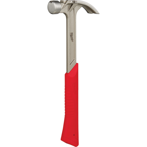 Claw Hammer, 16 oz., Cushion Handle, 13" L Ontario Safety Products