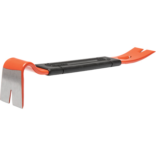 Flat Pry Bar with Grip, 2" W, 13" L Ontario Safety Products