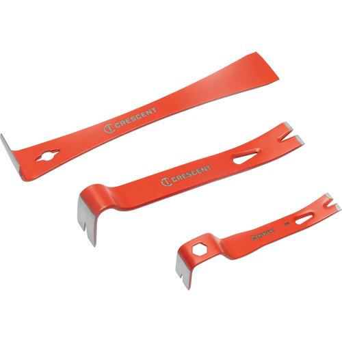 Pry Bar Set, 3 Pcs. Ontario Safety Products