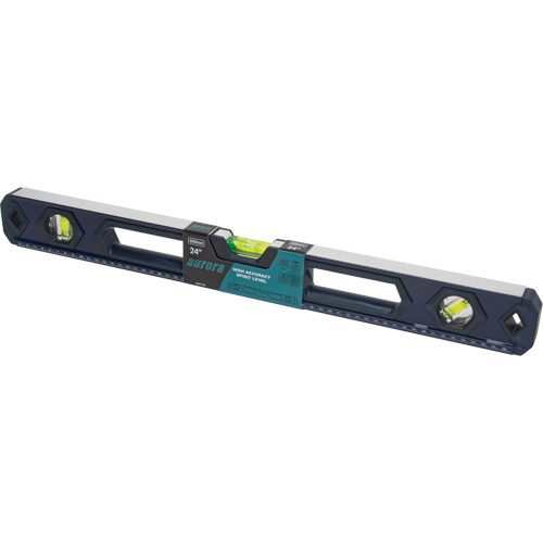 Niveau haute pr&eacute;cision, Boîte, 2' lo, Aluminium, 3, Non magn&eacute;tique Ontario Safety Products
