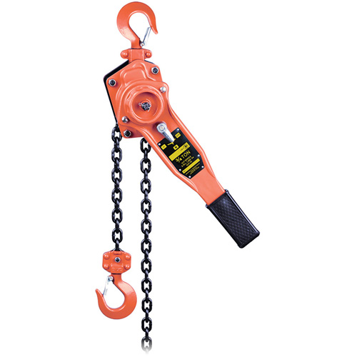 Palan &agrave; chaîne &agrave; levier s&eacute;rie VLP, Lev&eacute;e 10', Cabacit&eacute; 1653,46 lb (0,75 tonnes) Ontario Safety Products