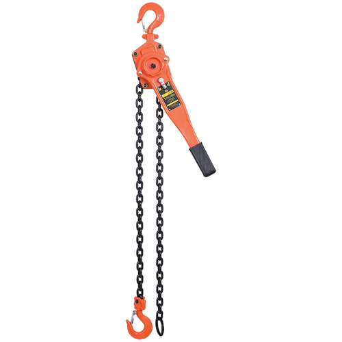 VLP Series Lever Chain Hoist, 10' Lift, 3000 lbs. (1.5 tons) Capacity Ontario Safety Products