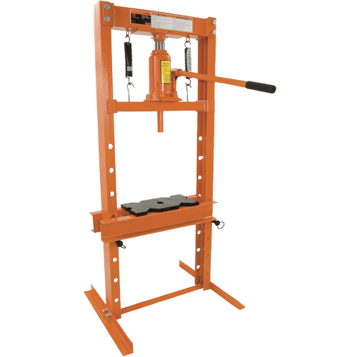 Heavy-Duty Shop Press, 12 Ton(s) Capacity Ontario Safety Products