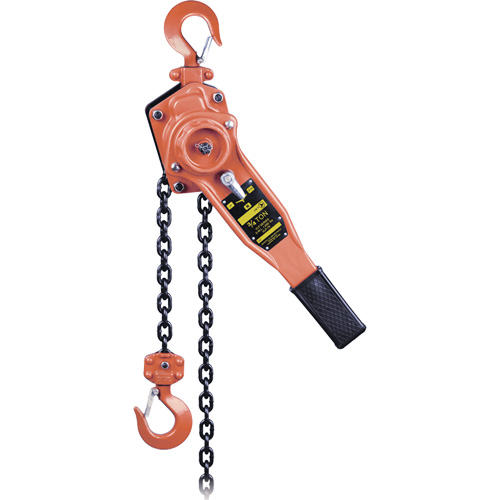 KLP-75-10 Palan &agrave; chaîne &agrave; levier s&eacute;rie KLP pour usage intensif, Lev&eacute;e 10', Cabacit&eacute; 1500 lb (0,75 tonne) Ontario Safety Products