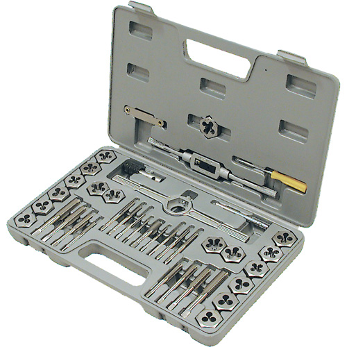 TD40AM Jeu de tarauds et fili&egrave;res en alliage m&eacute;triques de qualit&eacute;, 40 Morcea Ontario Safety Products