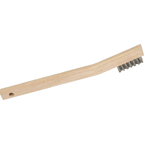 3MHSS Mini brosse &agrave; gratter en fil m&eacute;tallique, Acier inoxydable, 3 x 7 rangs de fils, Longueur 7-3/4" Ontario Safety Products