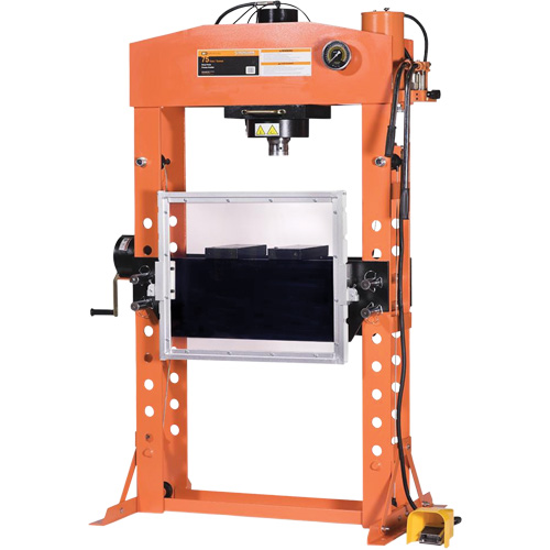 Super Heavy-Duty Shop Presses, 75 tons Capacity Ontario Safety Products