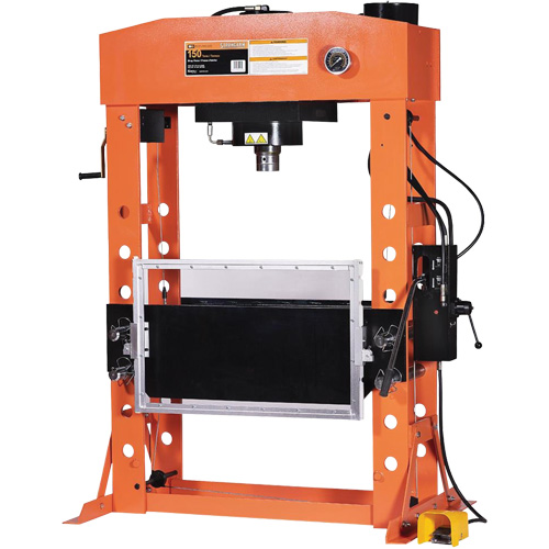 Presses pour atelier &agrave; usage lourd, Capacit&eacute; 150 tonnes Ontario Safety Products