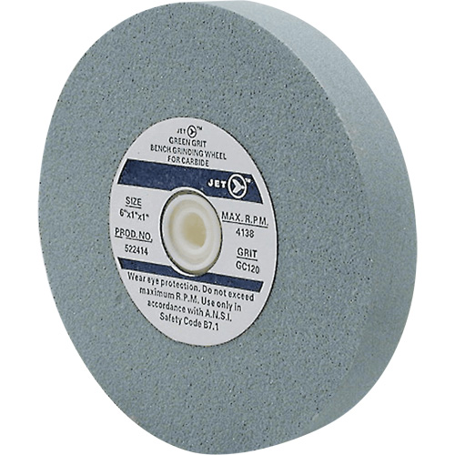 GC675C Meules pour rectifieuses d'&eacute;tabli, 6" x 3/4", Arbre 1", Carbure de silicium Ontario Safety Products