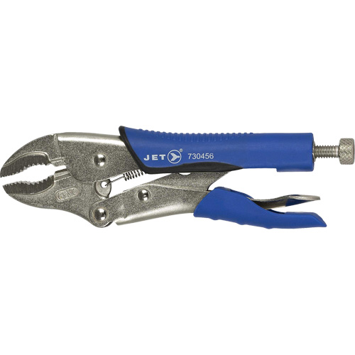 J7WRG Curved Jaw Locking Pliers, 7" Length, Curved Jaw Ontario Safety Products