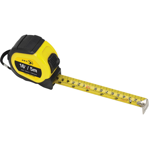 JTM-316SM Ruban &agrave; mesurer, 3/4" x 16', Marques de goujon M&eacute;trique & imp&eacute;rial Ontario Safety Products
