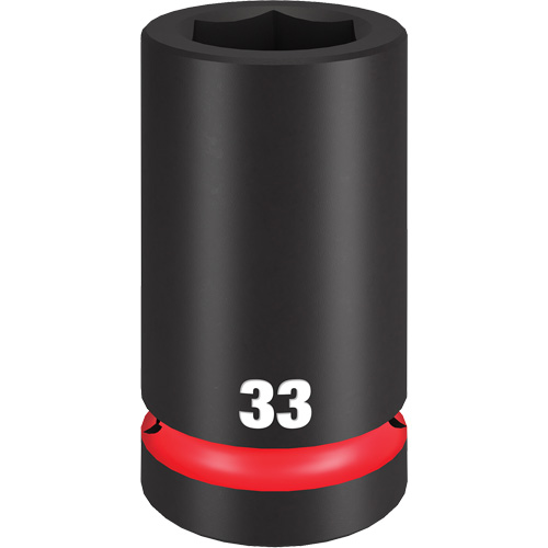 Douille Shockwave Impact Duty, Chocs, 33 mm, Prise 1", 6 pans, Profond Ontario Safety Products