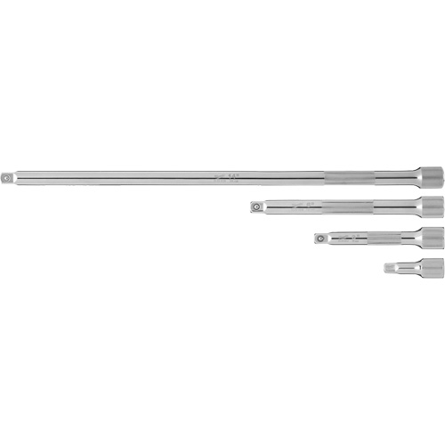Jeu de rallonges prise, Prise de 1/4", Fini Chrome, 4 Mcx Ontario Safety Products