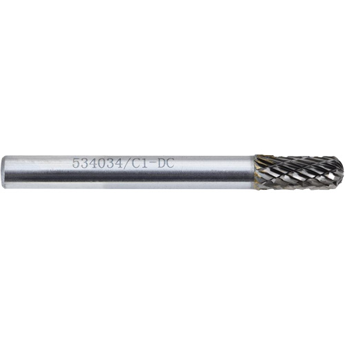 C1-DC Fraise au carbure &agrave; bout arrondi JET-KUT GP, 1/4" dia. Ontario Safety Products