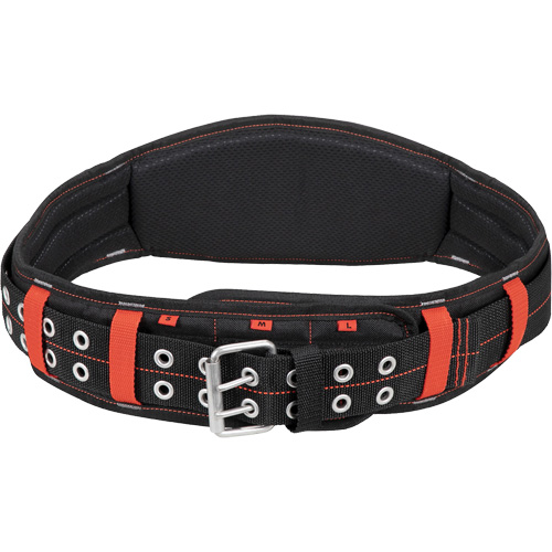 5" Padded Belt, Black/Red Ontario Safety Products